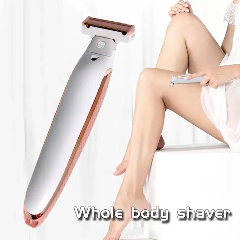 Flawless Electric Lady Shaver: Painless & Portable