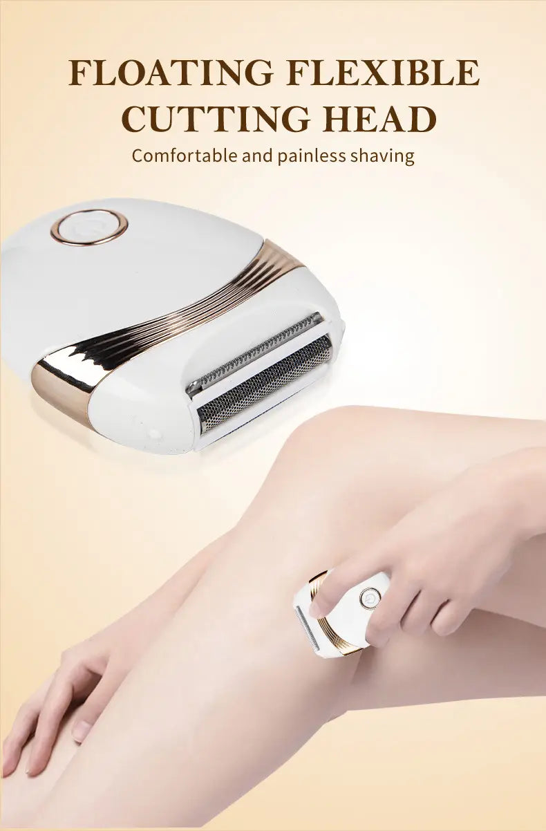 Smooth & Portable: Mini Electric Hair Remover for Women