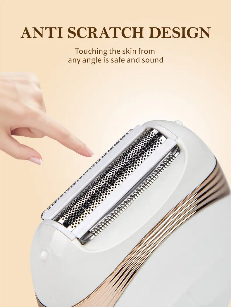 Smooth & Portable: Mini Electric Hair Remover for Women