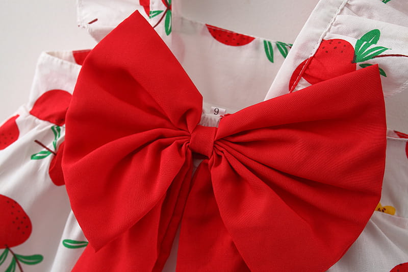 Summer new princess suspender dress baby cotton skirt children’s clothing