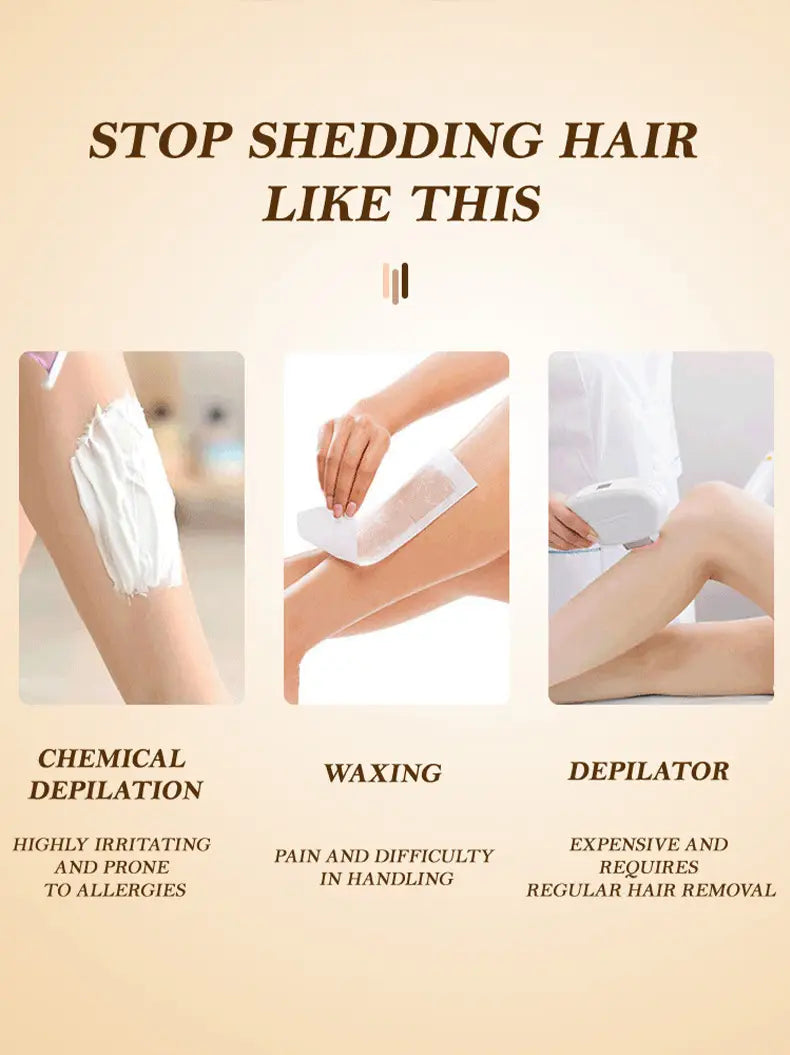 Smooth & Portable: Mini Electric Hair Remover for Women