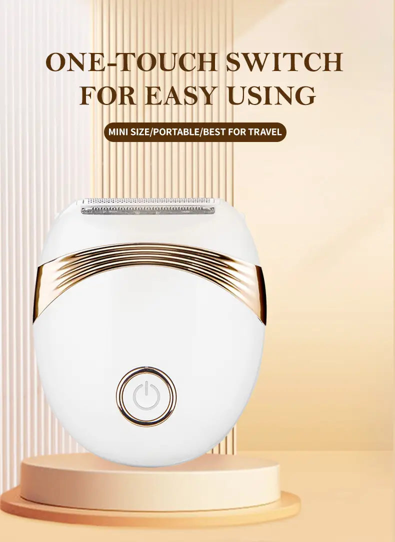Smooth & Portable: Mini Electric Hair Remover for Women