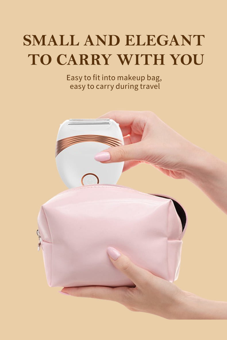 Smooth & Portable: Mini Electric Hair Remover for Women
