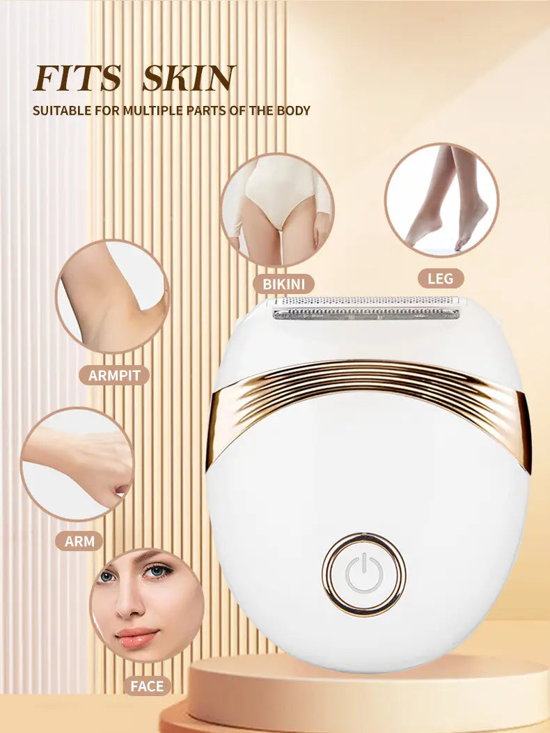 Smooth & Portable: Mini Electric Hair Remover for Women