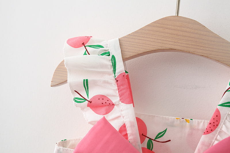Summer new princess suspender dress baby cotton skirt children’s clothing