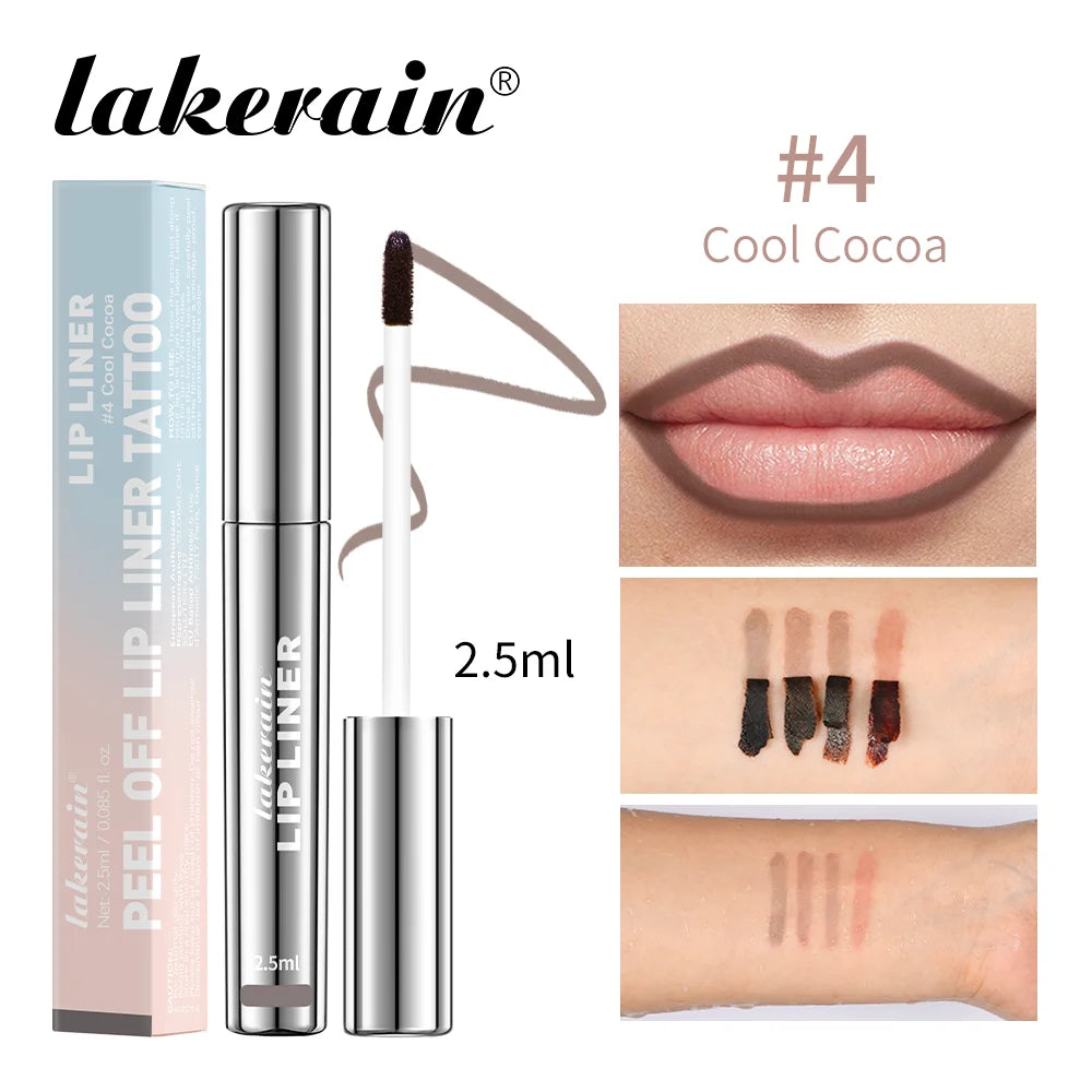 Ultimate Waterproof Lip Color: Brown Peel-Off Tint