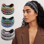 Bohemian Cotton Headscarf for Effortless Style