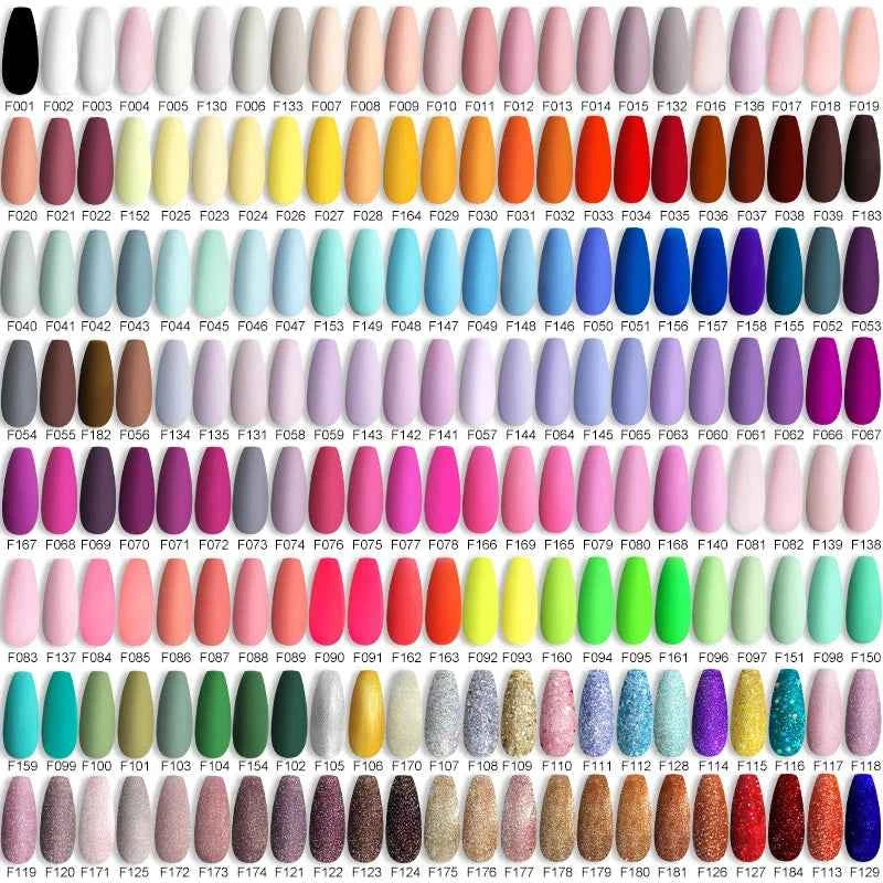 Vibrant LILYCUTE 129 Colors Gel Polish - 7ML Perfection