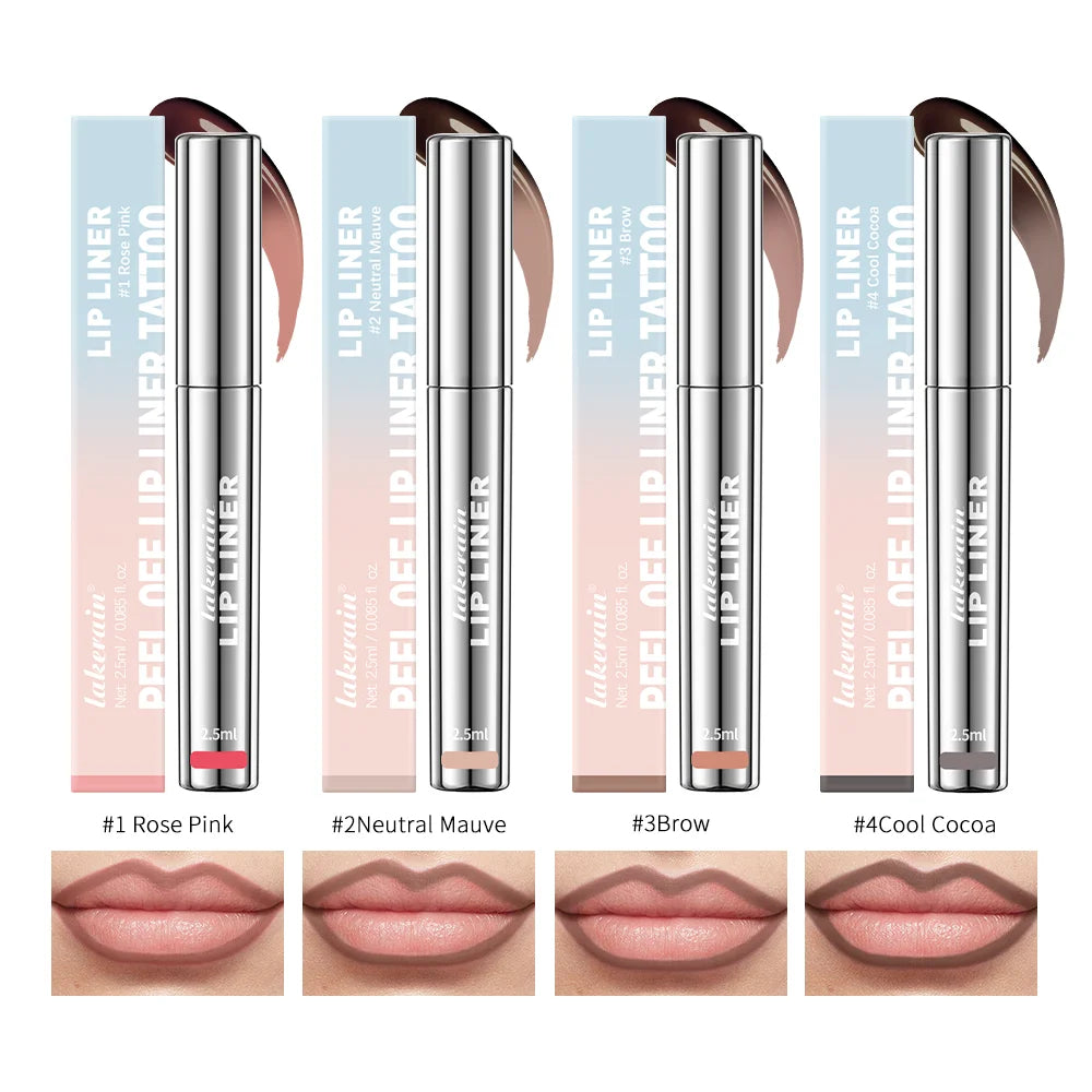 Ultimate Waterproof Lip Color: Brown Peel-Off Tint