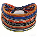 Bohemian Cotton Headscarf for Effortless Style