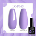 Vibrant LILYCUTE 129 Colors Gel Polish - 7ML Perfection