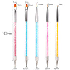 Precision Nail Art Brush Set: 5/20 Pcs for Masterful Designs