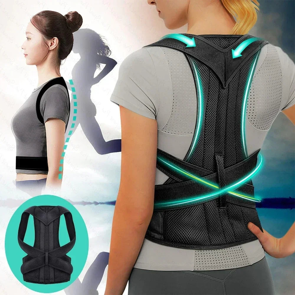 Adjustable Lumbar Support Vest for Optimal Posture