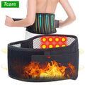 Adjustable Tourmaline Magnetic Therapy Back Support Belt