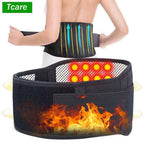 Adjustable Tourmaline Magnetic Therapy Back Support Belt