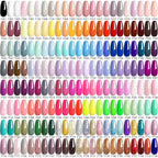Vibrant LILYCUTE 129 Colors Gel Polish - 7ML Perfection