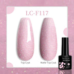 Vibrant LILYCUTE 129 Colors Gel Polish - 7ML Perfection