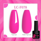 Vibrant LILYCUTE 129 Colors Gel Polish - 7ML Perfection