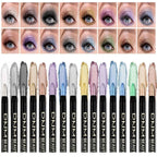Vibrant Pearlescent Eyeliner: 16 Colors for Stunning Eyes