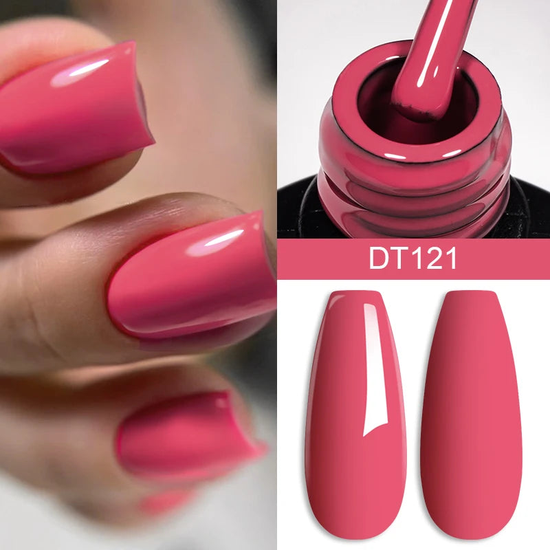Crystal Red Soak-Off UV Gel - Nail Art Essential