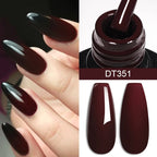 Crystal Red Soak-Off UV Gel - Nail Art Essential