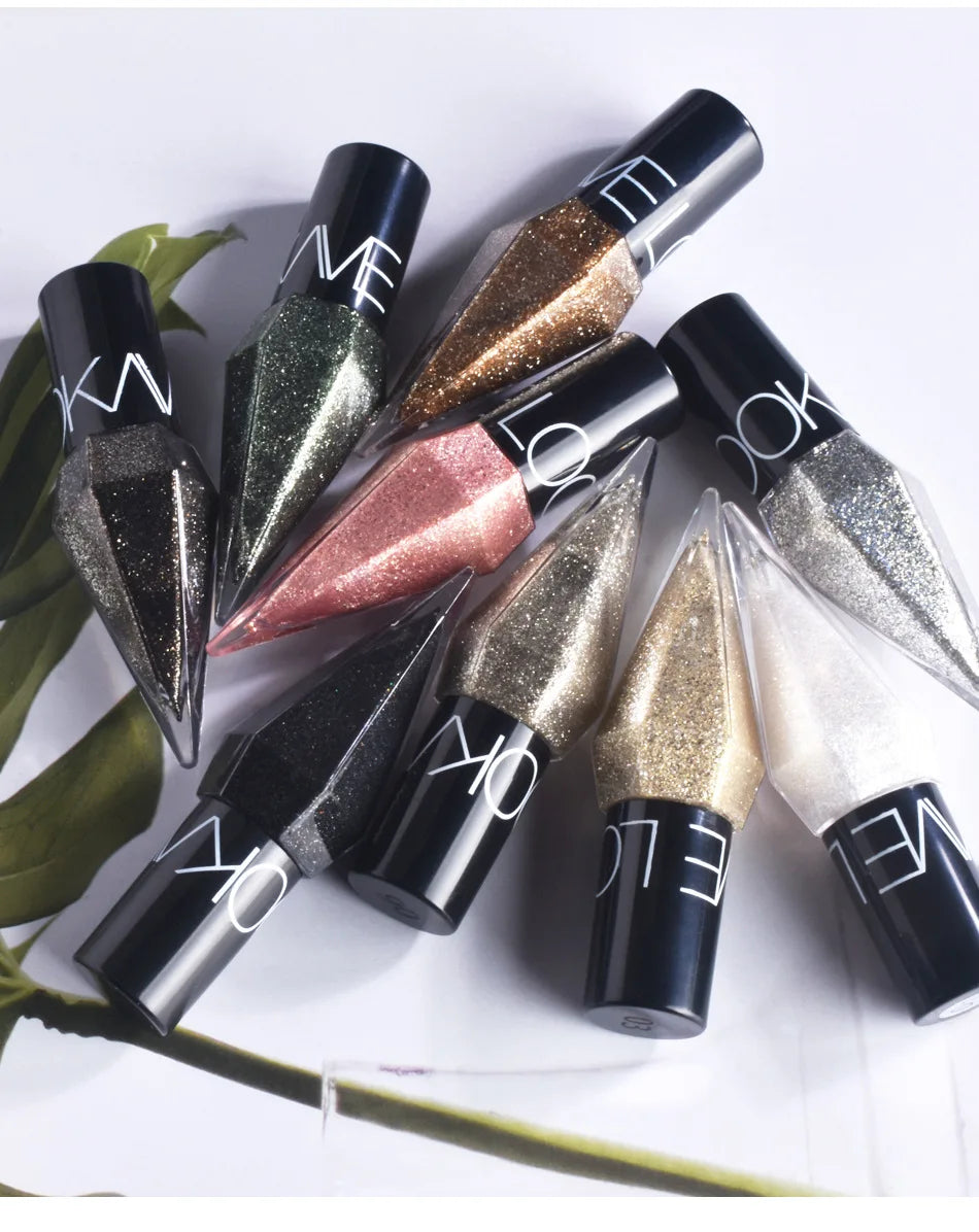 Diamond Sparkling Liquid Eyeliner: Quick-Dry & Waterproof