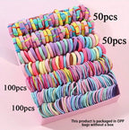 Charming Princess Hair Clip Set for Little Girls