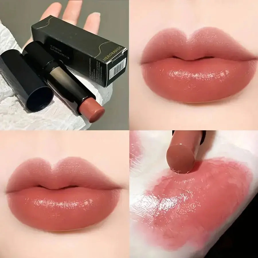 Waterproof Red Brown Lipstick - Perfect for Any Occasion