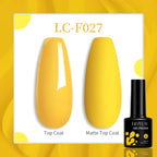 Vibrant LILYCUTE 129 Colors Gel Polish - 7ML Perfection