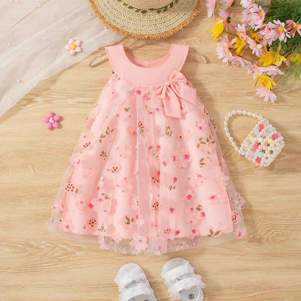 Adorable Birthday Party Dress for Toddler Girls