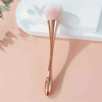 Soft Rose Golden Brush Set: Highlight, Blush & Powder