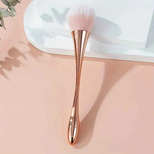 Soft Rose Golden Brush Set: Highlight, Blush & Powder