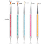 Precision Nail Art Brush Set: 5/20 Pcs for Masterful Designs