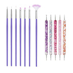 Precision Nail Art Brush Set: 5/20 Pcs for Masterful Designs