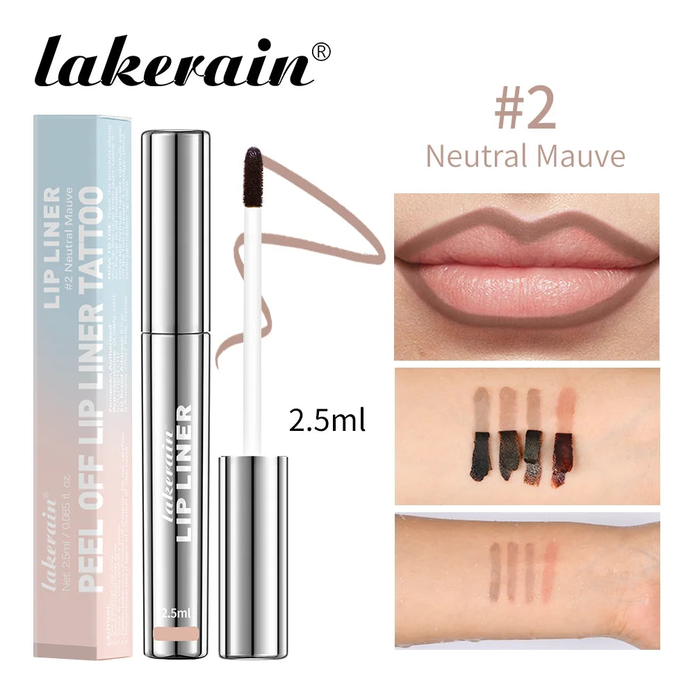 Ultimate Waterproof Lip Color: Brown Peel-Off Tint