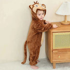 Adorable Monkey Onesie Jumpsuit for Newborns