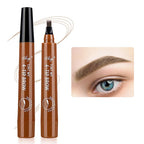 Four Fork Eyebrow Pencil: Natural & Waterproof Colors