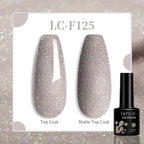 Vibrant LILYCUTE 129 Colors Gel Polish - 7ML Perfection