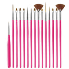 Precision Nail Art Brush Set: 5/20 Pcs for Masterful Designs