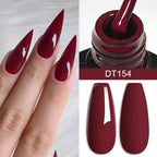 Crystal Red Soak-Off UV Gel - Nail Art Essential