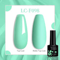 Vibrant LILYCUTE 129 Colors Gel Polish - 7ML Perfection