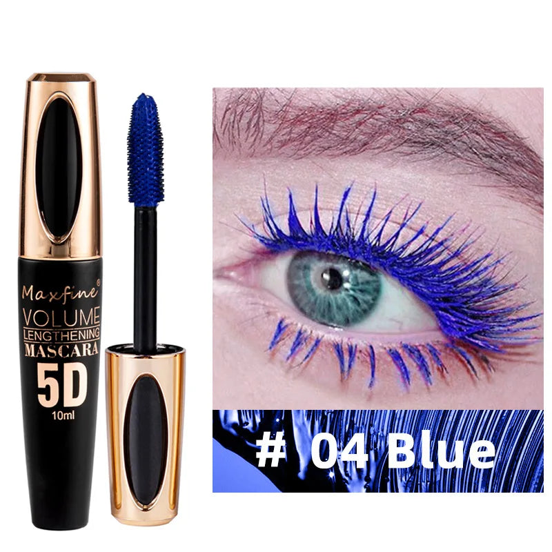 5D Waterproof Eye Black: Smudge-Proof & Curly Perfection