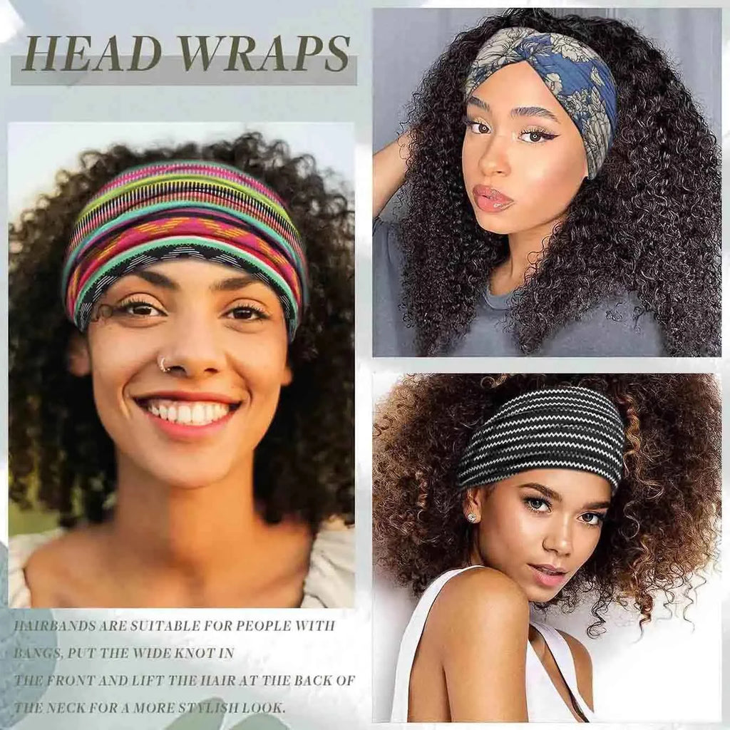 Bohemian Cotton Headscarf for Effortless Style