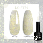 Vibrant LILYCUTE 129 Colors Gel Polish - 7ML Perfection