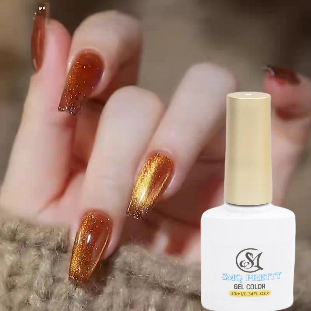 Holographic Cat Eye Gel Polish – Magnetic Galactic Shinebb
