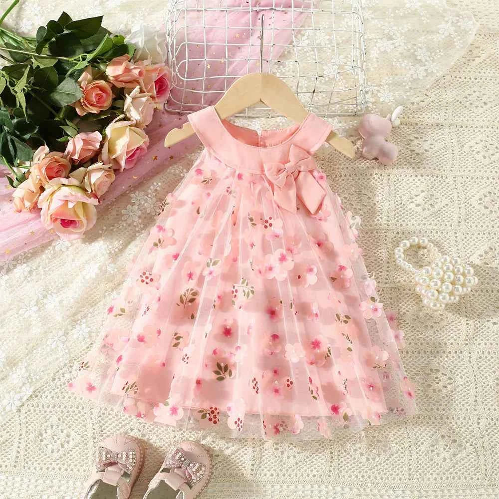 Adorable Birthday Party Dress for Toddler Girls