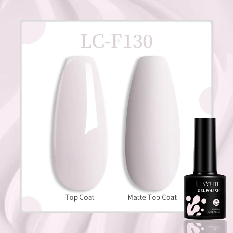 Vibrant LILYCUTE 129 Colors Gel Polish - 7ML Perfection
