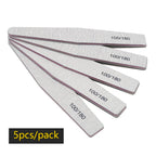 Precision Half Moon Nail File Buffer - 100/180 Grit