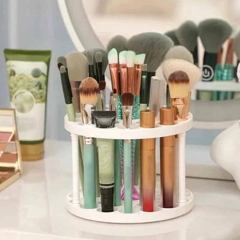 Elevate Your Routine: Organized Makeup Brush Holder