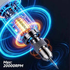 Precision Nail Drill Set for Professional Home Manicures